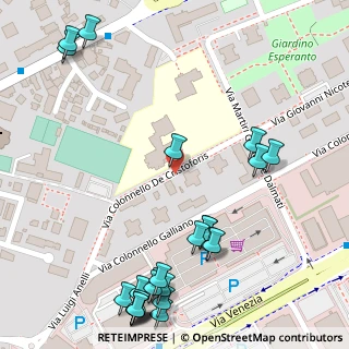 Mappa Via Colonnello de Cristoforis, 35129 Padova PD, Italia (0.16)