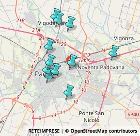 Mappa Via Colonnello de Cristoforis, 35129 Padova PD, Italia (3.27818)