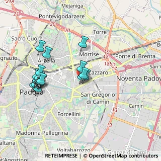 Mappa Via Colonnello de Cristoforis, 35129 Padova PD, Italia (1.90632)