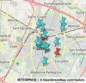 Mappa Via Bettiol, 35137 Padova PD, Italia (1.13733)