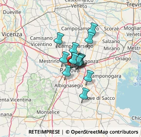 Mappa Via Bettiol, 35137 Padova PD, Italia (6.50357)