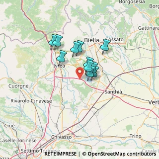 Mappa Via San Martino, 10010 Settimo Rottaro TO, Italia (9.08)