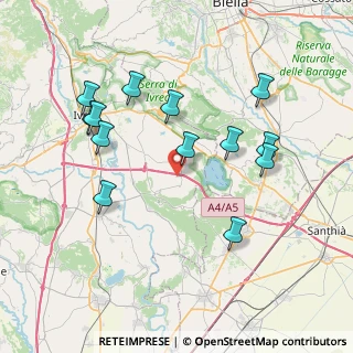 Mappa Via San Martino, 10010 Settimo Rottaro TO, Italia (7.78077)