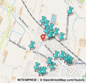 Mappa Via Brescia, 25016 Ghedi BS, Italia (0.4995)