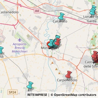 Mappa Via San Pietro, 25018 Montichiari BS, Italia (5.099)