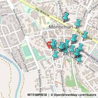 Mappa Via San Pietro, 25018 Montichiari BS, Italia (0.237)