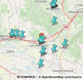 Mappa Via Alpone, 37032 Monteforte d'Alpone VR, Italia (8.9285)