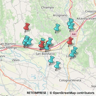 Mappa Via Alpone, 37032 Monteforte d'Alpone VR, Italia (6.82842)
