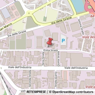 Mappa Via Prima Strada, 35, 35129 Padova, Padova (Veneto)