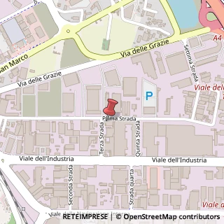 Mappa Via Prima Strada, 35A, 35129 Padova, Padova (Veneto)