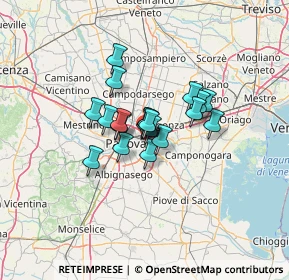 Mappa Via Prima Strada, 35129 Padova PD, Italia (7.798)