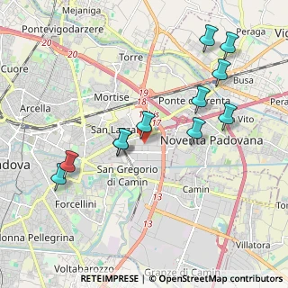 Mappa Via Prima Strada, 35129 Padova PD, Italia (2.165)