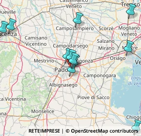 Mappa Via Martiri Giuliani e Dalmati, 35129 Padova PD, Italia (25.08176)