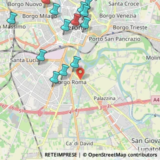 Mappa Via Alfonsine, 37134 Verona VR, Italia (2.76769)