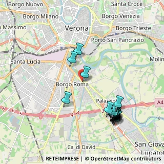 Mappa Via Alfonsine, 37134 Verona VR, Italia (2.265)