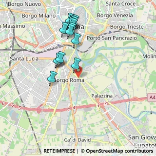 Mappa Via Alfonsine, 37134 Verona VR, Italia (2.01067)