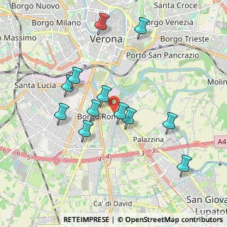 Mappa Via Alfonsine, 37134 Verona VR, Italia (1.82)