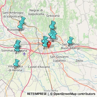 Mappa Via Alfonsine, 37134 Verona VR, Italia (7.238)