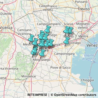 Mappa Via Nona Strada, 35139 Padova PD, Italia (9.38706)
