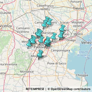 Mappa Via Nona Strada, 35139 Padova PD, Italia (9.395)