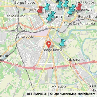 Mappa Via Zatteri, 37135 Verona VR, Italia (3.185)