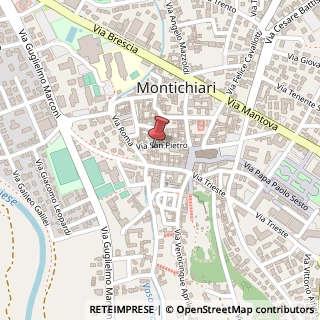 Mappa Via s. pietro 25, 25018 Montichiari, Brescia (Lombardia)