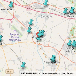 Mappa Corso Martiri della Libertà, 25018 Montichiari BS, Italia (5.9285)