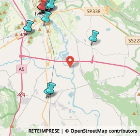 Mappa Unnamed Road, 10019 Strambino TO, Italia (6.01813)