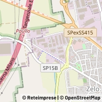 Map Zelo Buon Persico