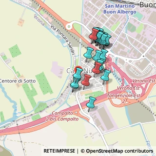 Mappa Via Betteloni, 37036 San Martino Buon Albergo VR, Italia (0.40296)