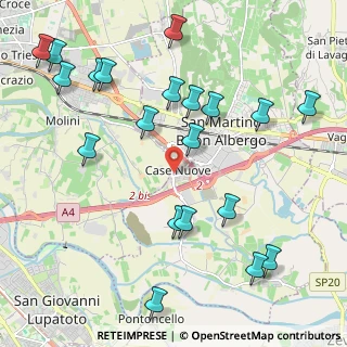 Mappa Via Betteloni, 37036 San Martino Buon Albergo VR, Italia (2.492)