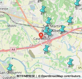 Mappa Via Betteloni, 37036 San Martino Buon Albergo VR, Italia (2.48727)
