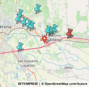 Mappa Via Betteloni, 37036 San Martino Buon Albergo VR, Italia (3.94333)