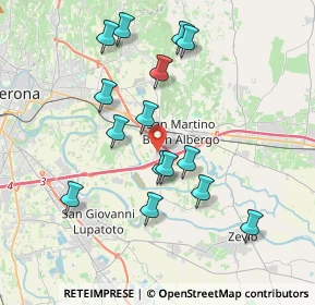 Mappa Via Betteloni, 37036 San Martino Buon Albergo VR, Italia (3.63933)