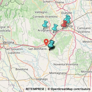 Mappa Via Trassegno, 36045 Lonigo VI, Italia (9.85)