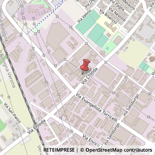 Mappa Via Chioda, 78, 37136 Verona, Verona (Veneto)