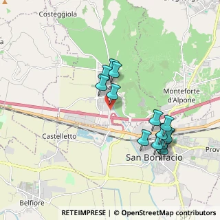 Mappa Via Bolla, 37038 Soave VR, Italia (1.825)