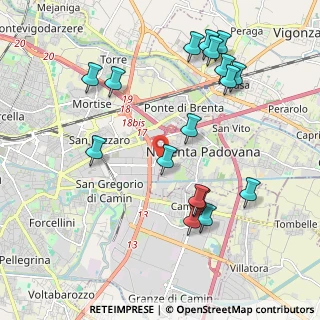 Mappa Undicesima Strada, 35129 Padova PD, Italia (2.20235)