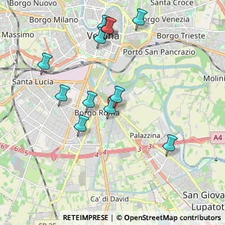 Mappa Via Legnago, 37121 Verona VR, Italia (2.09083)