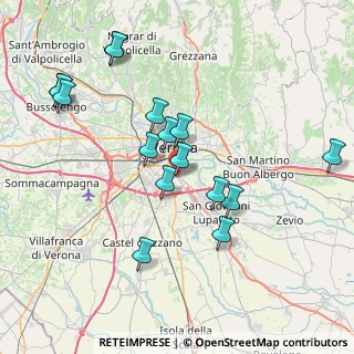 Mappa Via Legnago, 37121 Verona VR, Italia (7.855)