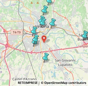 Mappa Via Legnago, 37121 Verona VR, Italia (3.94818)