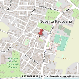 Mappa Piazza Europa, 29, 35129 Noventa Padovana, Padova (Veneto)