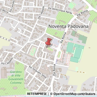 Mappa Piazza Europa, 19, 35027 Noventa Padovana, Padova (Veneto)