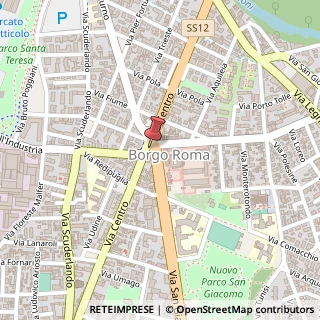 Mappa Via Centro, 31/A, 37135 Verona, Verona (Veneto)