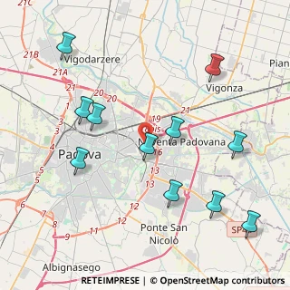 Mappa Padova, 35129 Padova PD, Italia (4.54636)