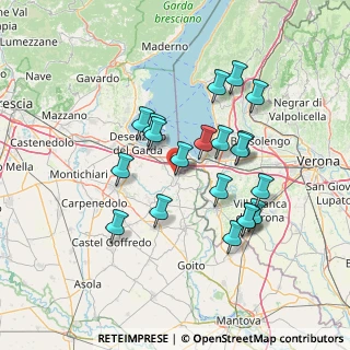 Mappa Via degli Olivi, 25010 Pozzolengo BS, Italia (12.9595)