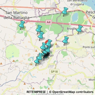 Mappa Via degli Olivi, 25010 Pozzolengo BS, Italia (1.3405)