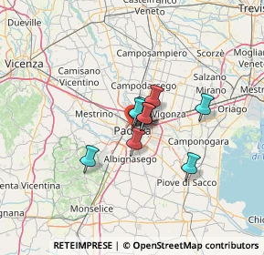 Mappa Via Calfura, 35137 Padova PD, Italia (6.37091)