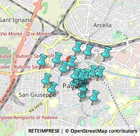Mappa Via Calfura, 35137 Padova PD, Italia (0.663)