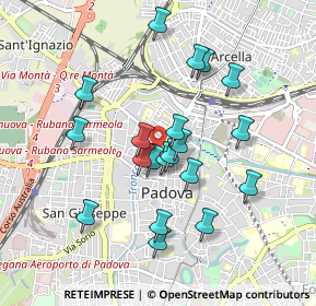 Mappa Via Calfura, 35137 Padova PD, Italia (0.817)